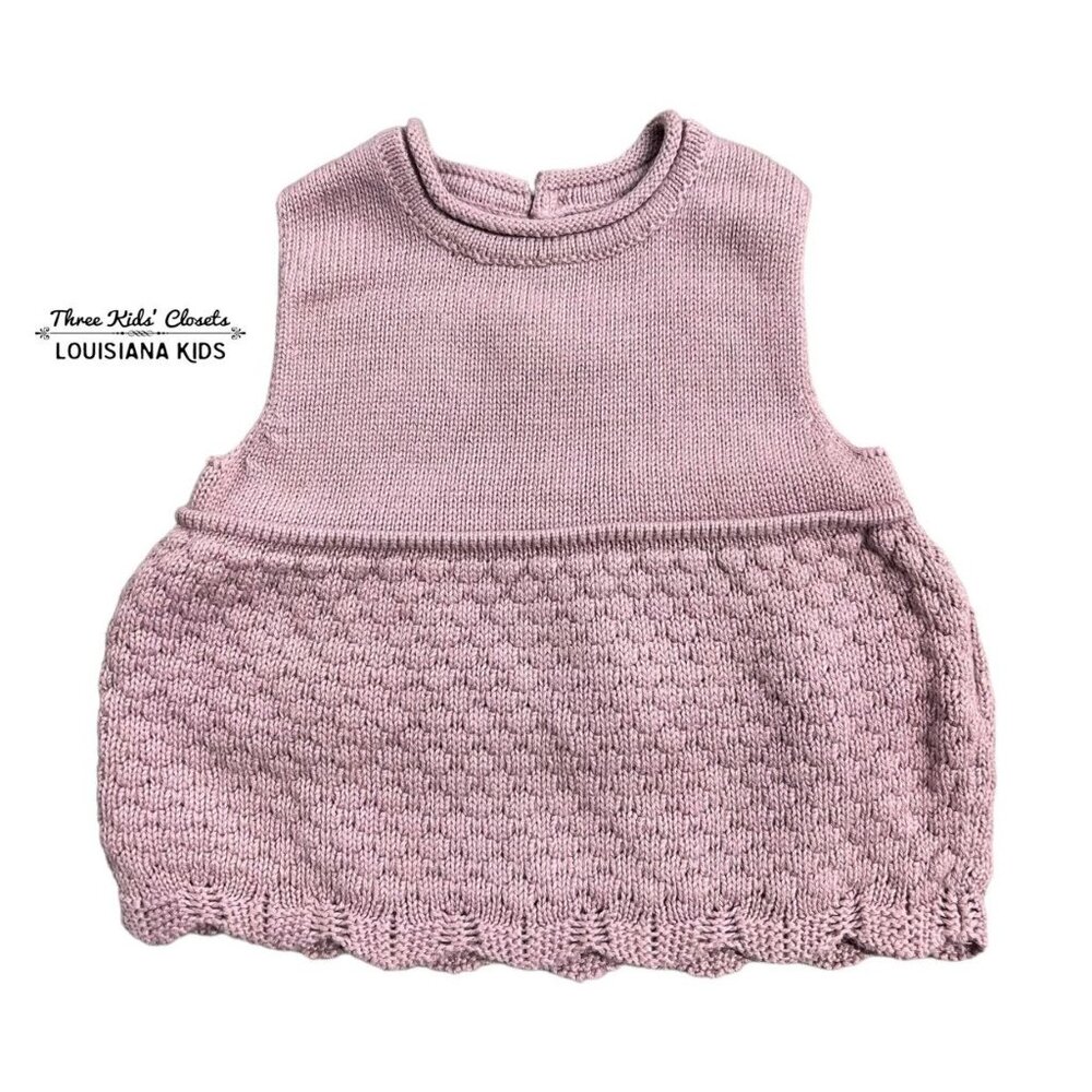 Fin & Vince 6-12m Lilac Knit Top